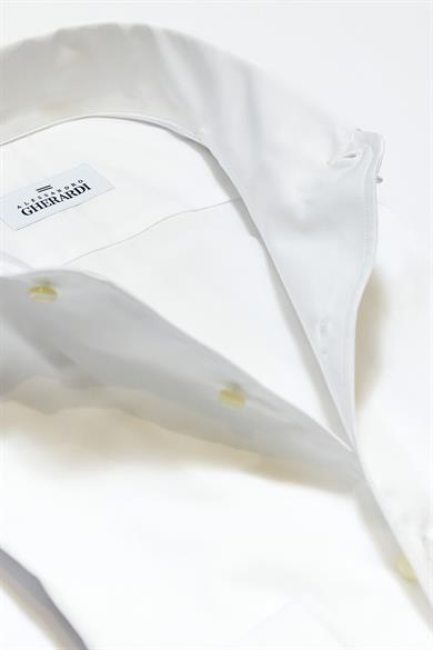 Beyaz One-Piece Pamuk Gömlek