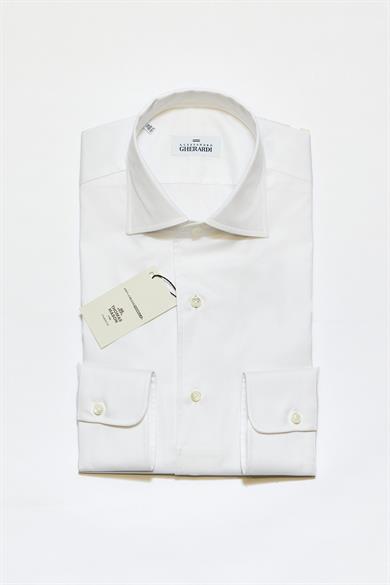 Beyaz One-Piece Pamuk Gömlek