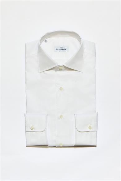 Beyaz One-Piece Pamuk Gömlek