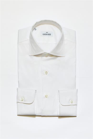 Beyaz One-Piece Pamuk Gömlek