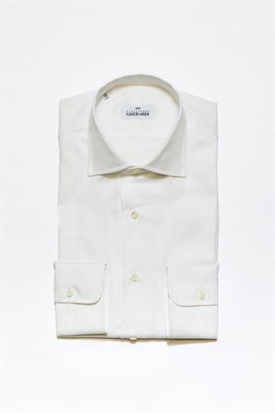 Beyaz One-Piece Pamuk Gömlek