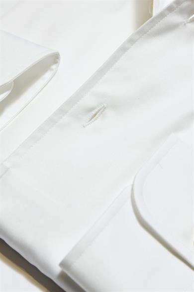 Beyaz One-Piece Pamuk Gömlek