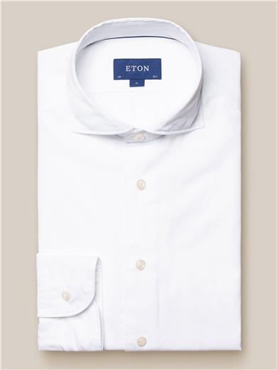 Beyaz Pamuk & Tensel Kumaş Gömlek