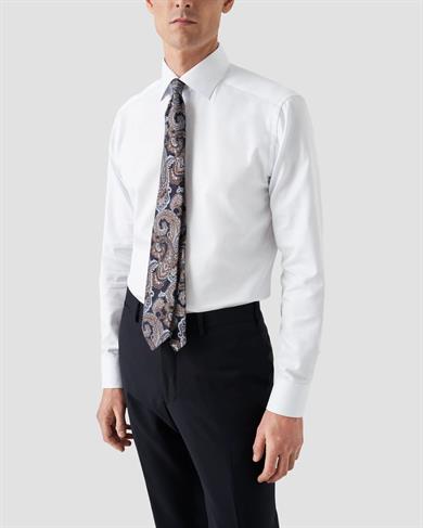 Beyaz Signature Twill Pamuk Gömlek