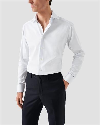 Beyaz Signature Twill Pamuk Gömlek