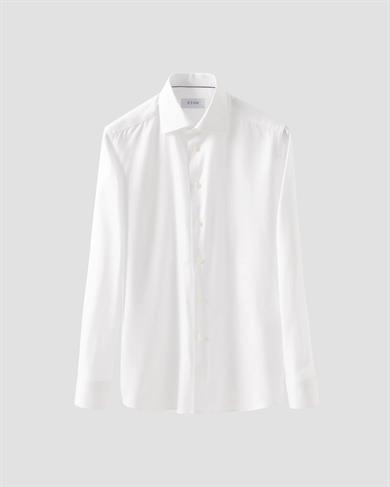 Beyaz Twill Pamuk Gömlek