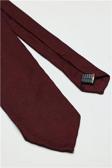 Bordo Garza İpek Kravat