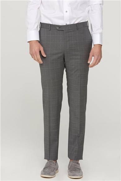 Plaid Gray Suit