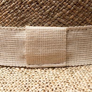 Ekru Hasır Panama Şapka