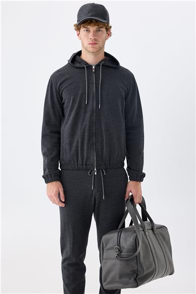 Füme Yün Teknik Takım Elbise 