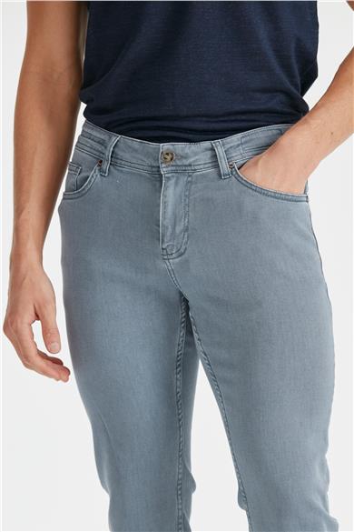 Gri Erkek Denim Pantolon