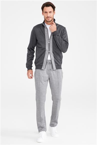 Gri Erkek Yün Eşofman Takımı