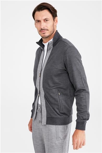 Gri Erkek Yün Eşofman Takımı