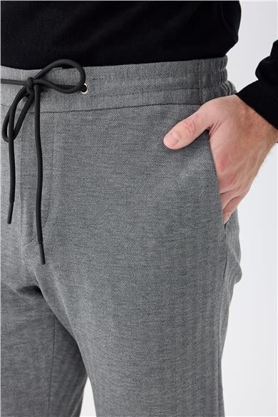 Gri Running Spor Takım Elbise 