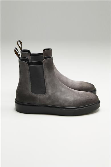 Gri Yağlı Süed Bot