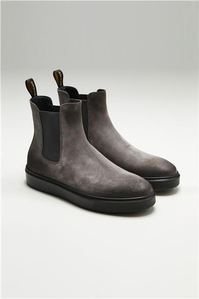 Gri Yağlı Süed Bot