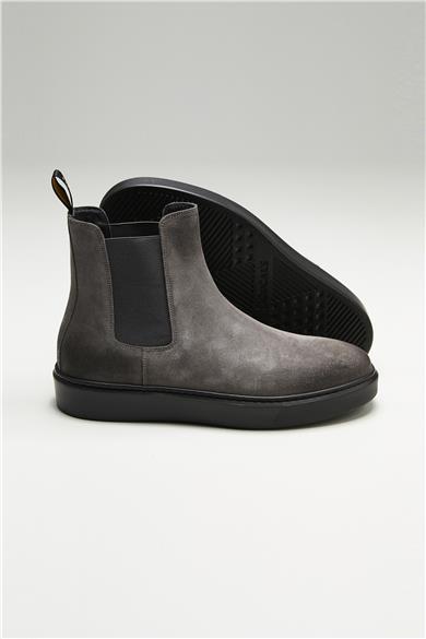 Gri Yağlı Süed Bot