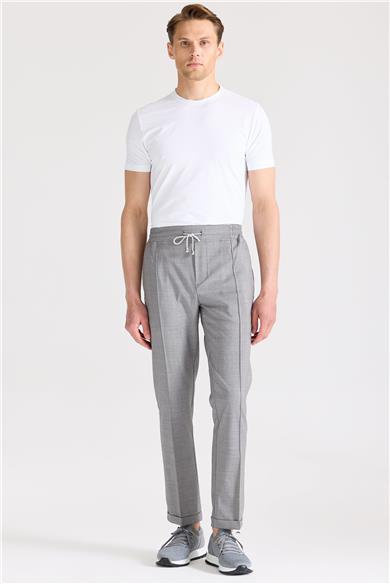 Gri Yün Spor Pantolon