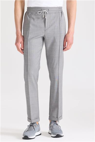 Gri Yün Spor Pantolon