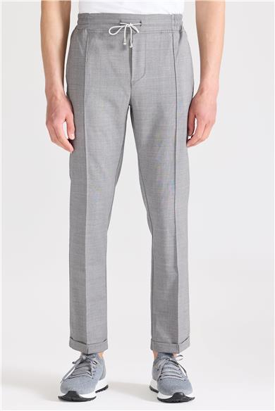 Gri Yün Spor Pantolon