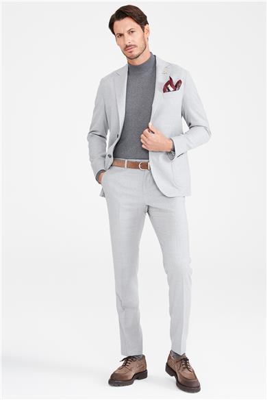 Gri Zero Gravity Yün Takım Elbise