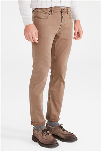 Kahverengi Denim Pantolon