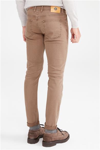 Kahverengi Denim Pantolon