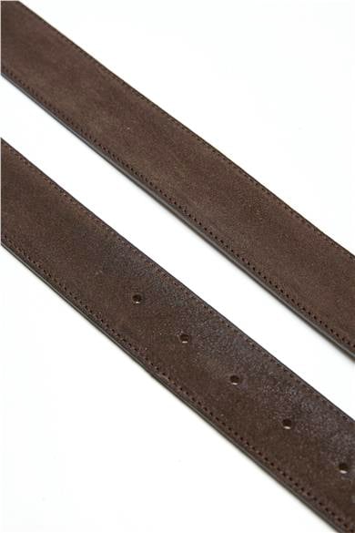 Kahverengi Deri Erkek Kemer