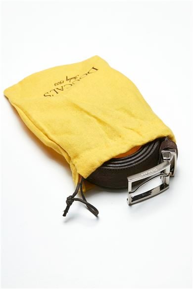 Kahverengi Deri Erkek Kemer