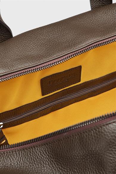 Kahverengi Deri Seyahat Çantası