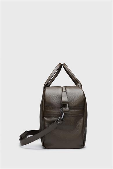 Kahverengi Deri Seyahat Çantası