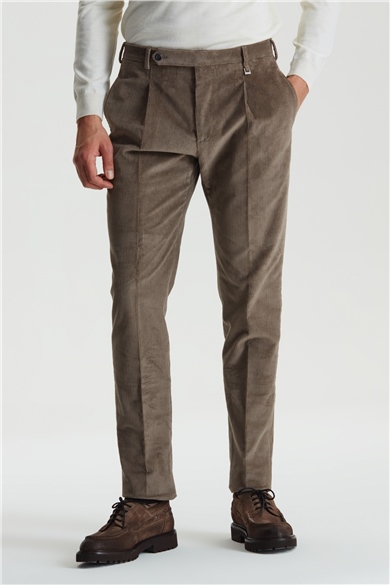 Kahverengi Kadife Erkek Pantolon
