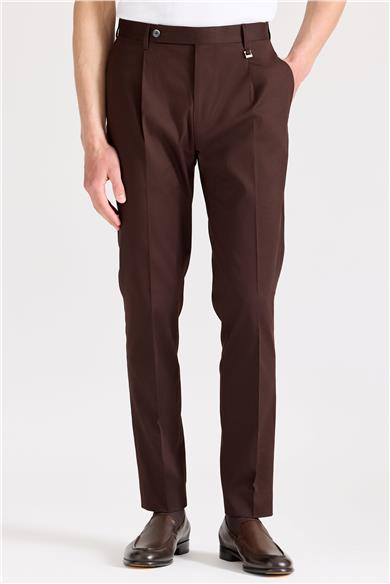 Kahverengi Pamuk Pantolon 