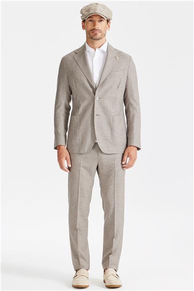 Kahverengi Yün Takım Elbise