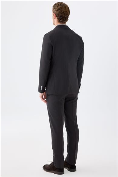 Kahverengi Zero Gravity Yün Takım Elbise 