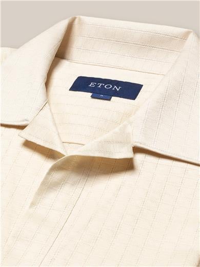 Kırık Beyaz Filo Di Scozia Polo Gömlek