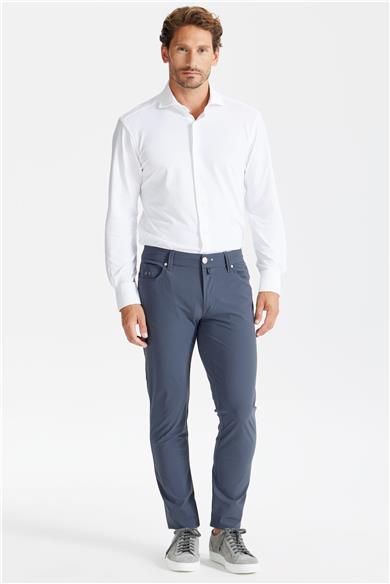 Koyu Gri 5 Cep Teknik Pantolon 