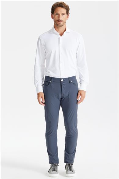 Koyu Gri 5 Cep Teknik Pantolon 