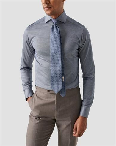 Koyu Mavi Filo Di Scozia Gömlek 