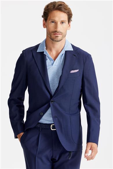 Koyu Mavi Yün Takım Elbise