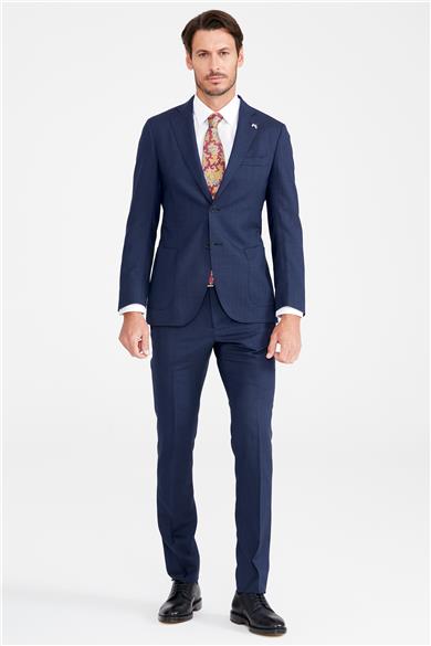 Koyu Mavi Yün Takım Elibse