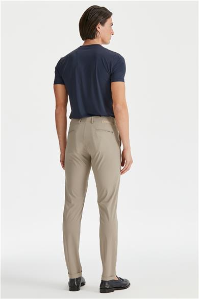 Kum Beji Teknik Kumaş Pantolon