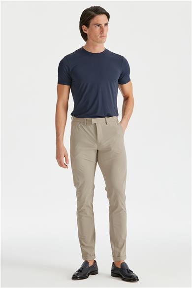 Kum Beji Teknik Kumaş Pantolon