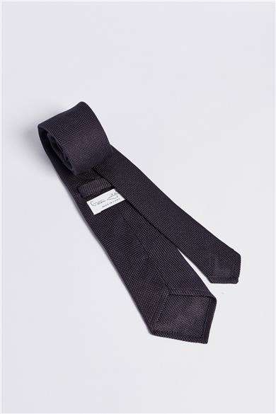 Lacivert Astarsız İpek Kravat