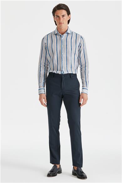 Lacivert Erkek Pamuk Pantolon