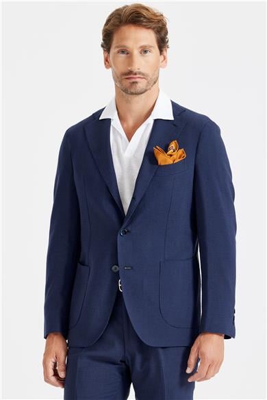 Lacivert Keten Takım Elbise