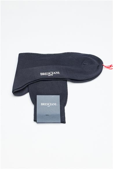 Lacivert Merserize Pamuk Çorap