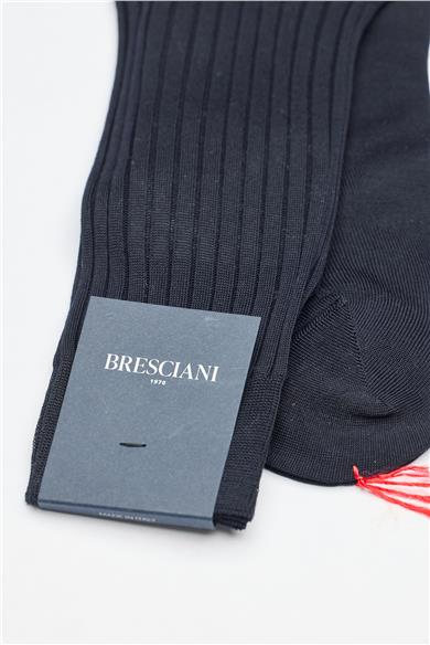 Lacivert Merserize Pamuk Çorap