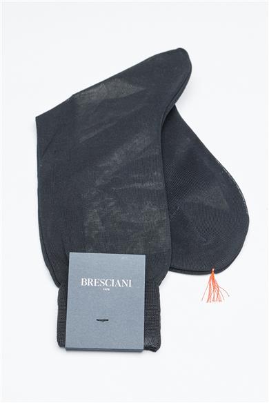 Lacivert Merserize Pamuk Çorap