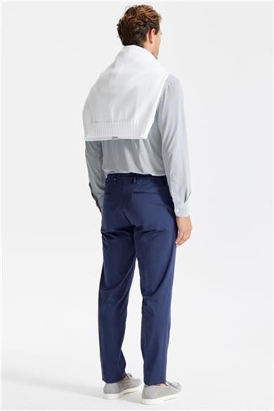 Lacivert Pamuk Chino Pantolon